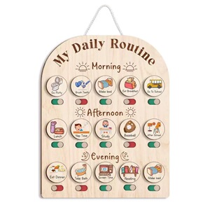 Daily Routine Chart for Kids ��ͯ�ճ������ľ�|�[����߶Y��