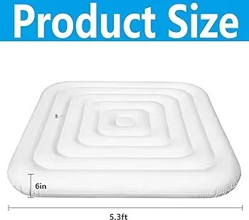 Amazon al aire libre piscina redonda cubierta inflable piscina cubierta de polvo bañera cuadrada cubierta impermeable en stock X