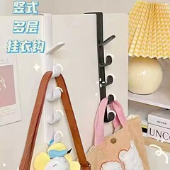 宿舍衣柜挂钩挂包帽子衣服门后壁挂墙上免打孔衣架挂架神器置物架