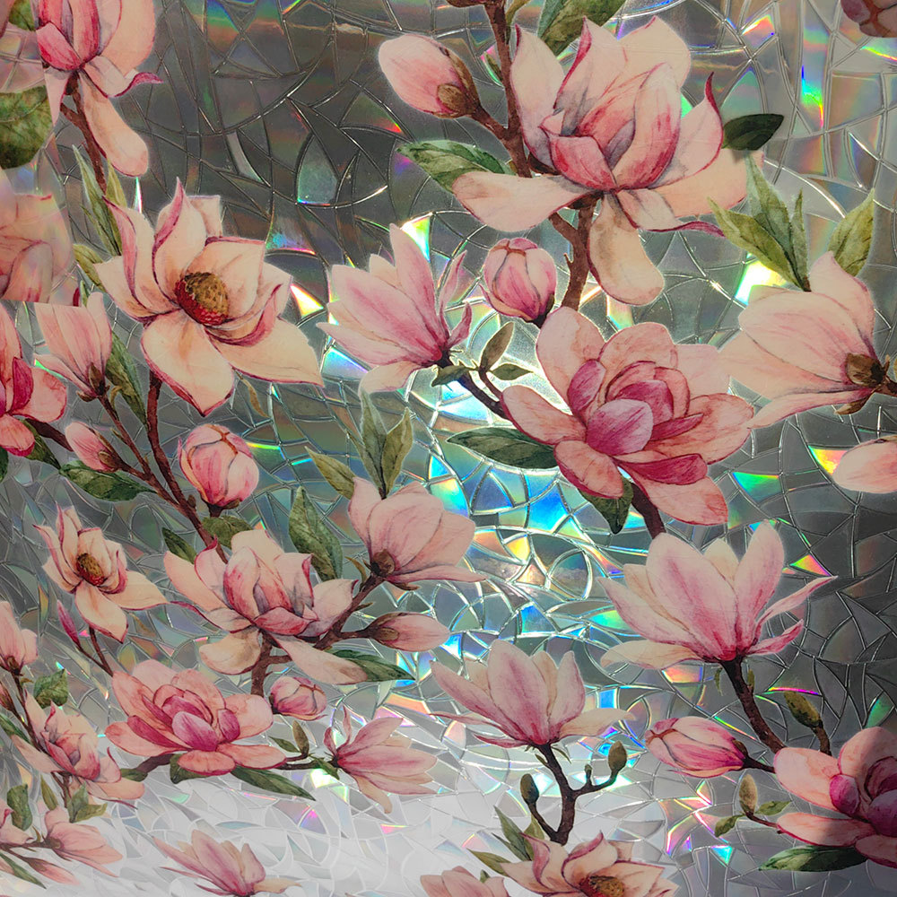 140g Weight Glass paster Home Textiles & Decor Type PVC Material Leaf Pattern Casual, Pastoral Style Casual Pastoral Leaf PVC Glass Paster Wall Art 103