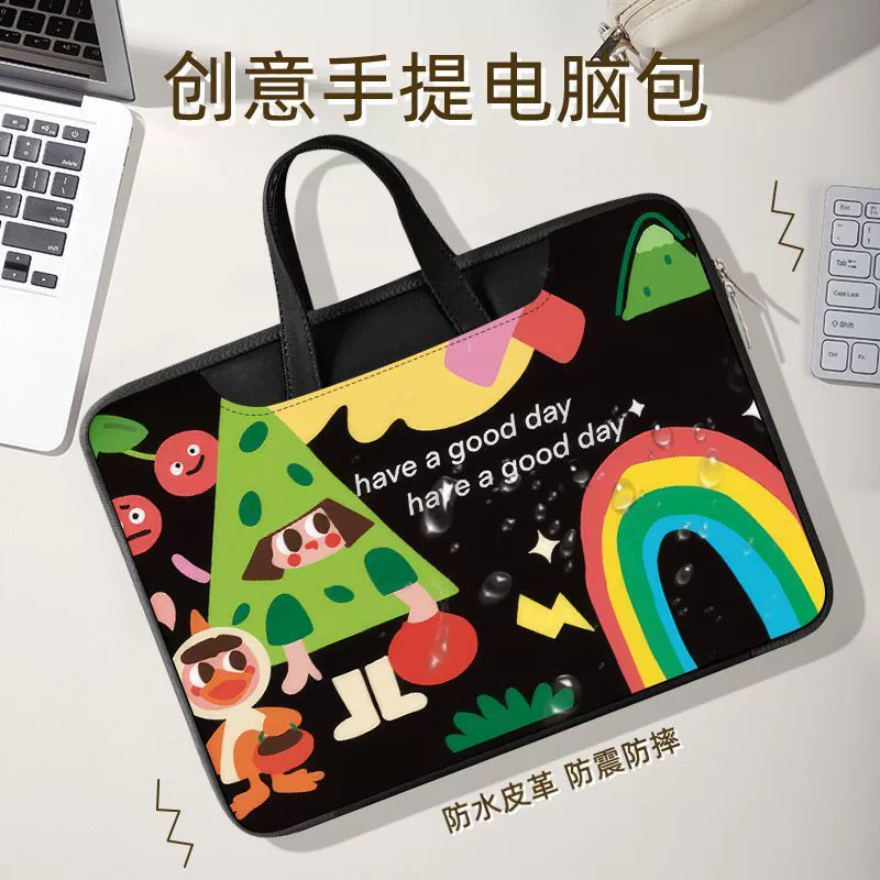 Ручная совместимая сумка для ноутбука Lenovo Apple Huawei, 14"