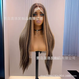 长直发假发;假发长卷发