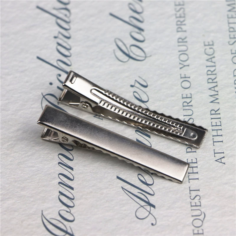 6 см Гуанчжоу утолщенная заколка для утиного счета корейские аксессуары для волос ручной работы аксессуары для волос материал головной убор высококачественный сплав заколка для волос