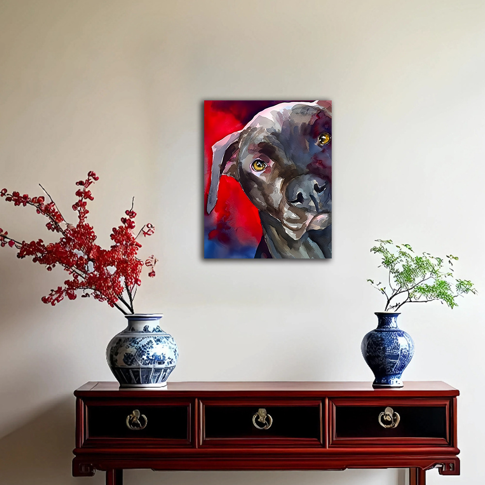 Jit transfronterizo envía bricolaje fábrica de pintura al óleo digital al por mayor arte animal pintura al óleo pintura decorativa puesto Amazon