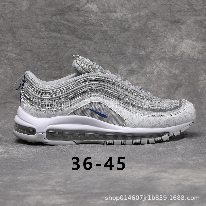 莆田靴 air max97 弾丸フルパームエアクッションシューズスポーツシューズカジュアル通気性カップル男性と女性のランニングシューズ|undefined