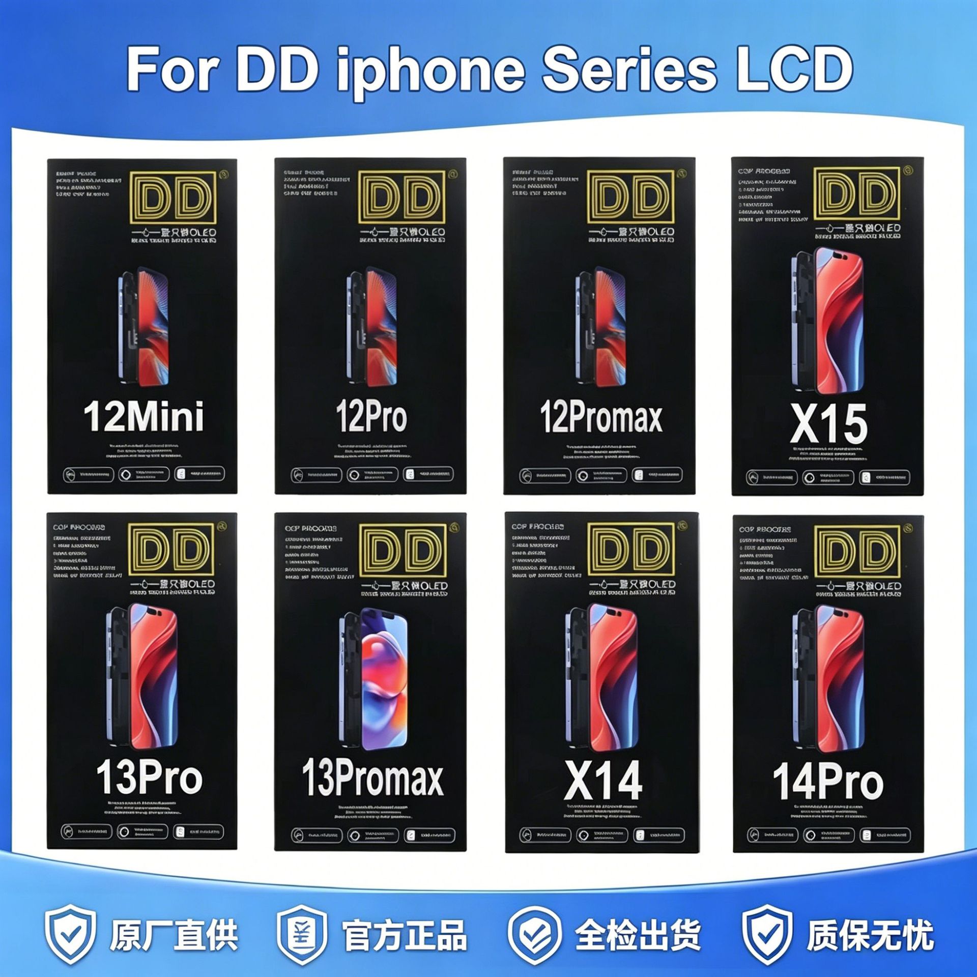 Aplicable a Apple DD flexible suave pantalla de teléfono iphone13 14 15 16 pro max image 1