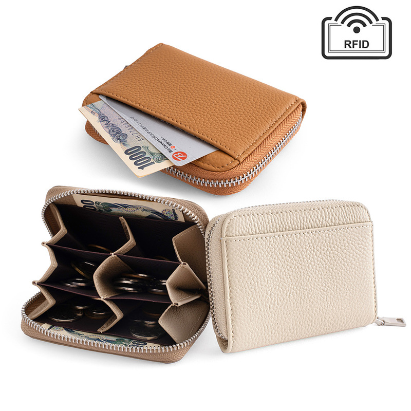 New Japanese Coin Purse Genuine Leather Small Wallet Anti-Theft Zipper Top Layer Cowhide Short Wallet for Women Cross-Border New Japanese Coin Purse Genuine Leather Small Wallet Anti-Theft Zipper Top Layer Cowhide Short Wallet for Women Cross-Border
