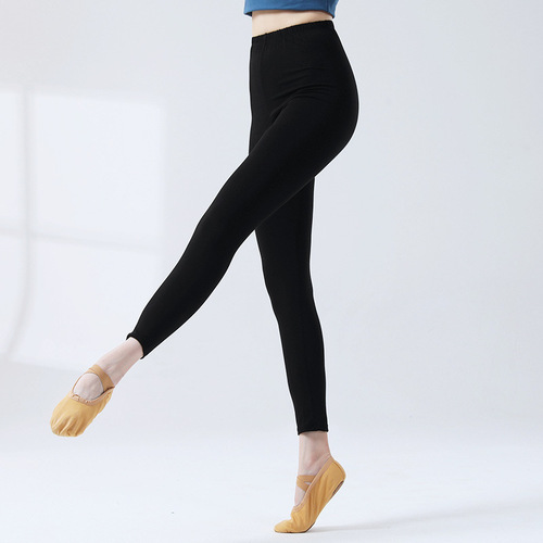 Adult slim dance leggings Modal aerobics training barre pants modern dance students daily pants
