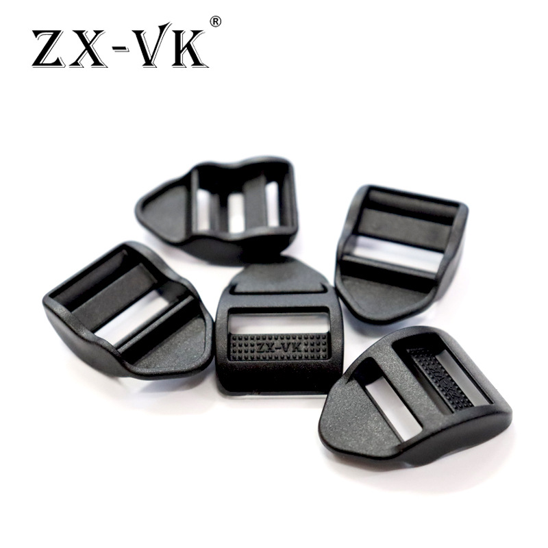 El fabricante suministra hebillas ajustables de plástico, hebillas para correas, hebillas de cuatro posiciones, hebillas trapezoidales, hebillas trapezoidales curvas de cuatro posiciones de 20 mm.