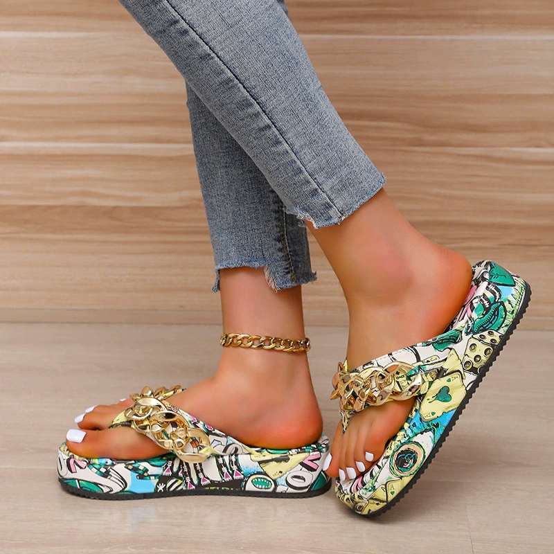 (Cross-border trading), summer slippers, flip flops, plus size, 2022
