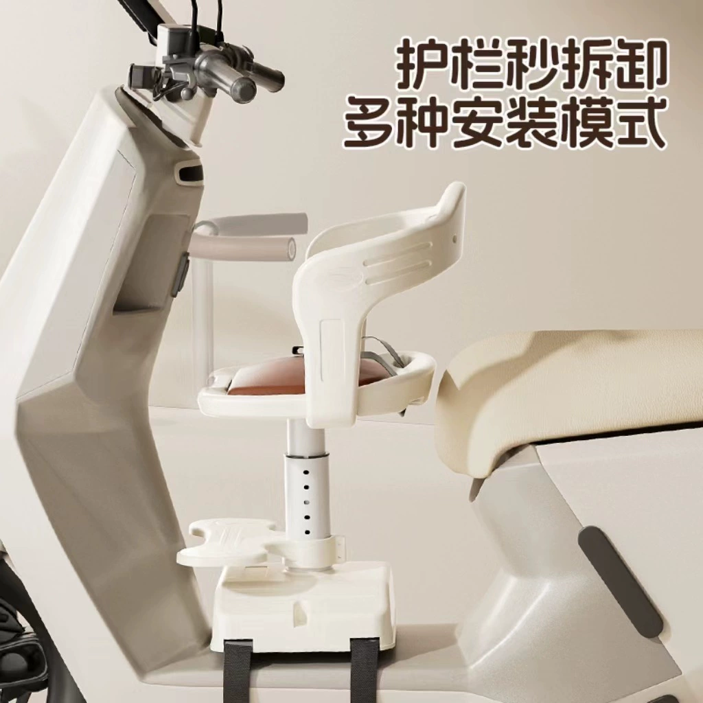 Электрические велосипеды передний ребенок безопасности амортизирующие сиденья с педалью