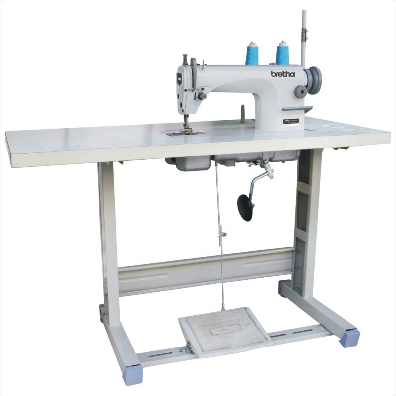 Brand New Flatbed Sewing Machine, Industrial and Household Electric Vintage Desktop Direct Drive Belt