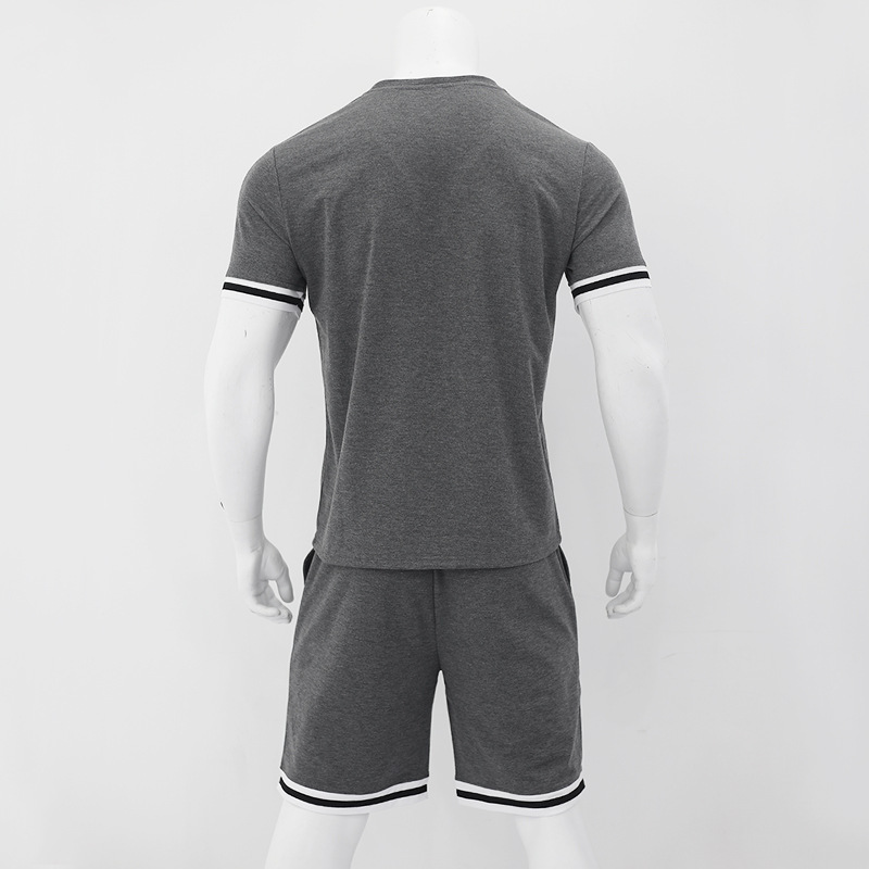 Men's Solid Color Shorts Sets Men's Clothing display picture 23