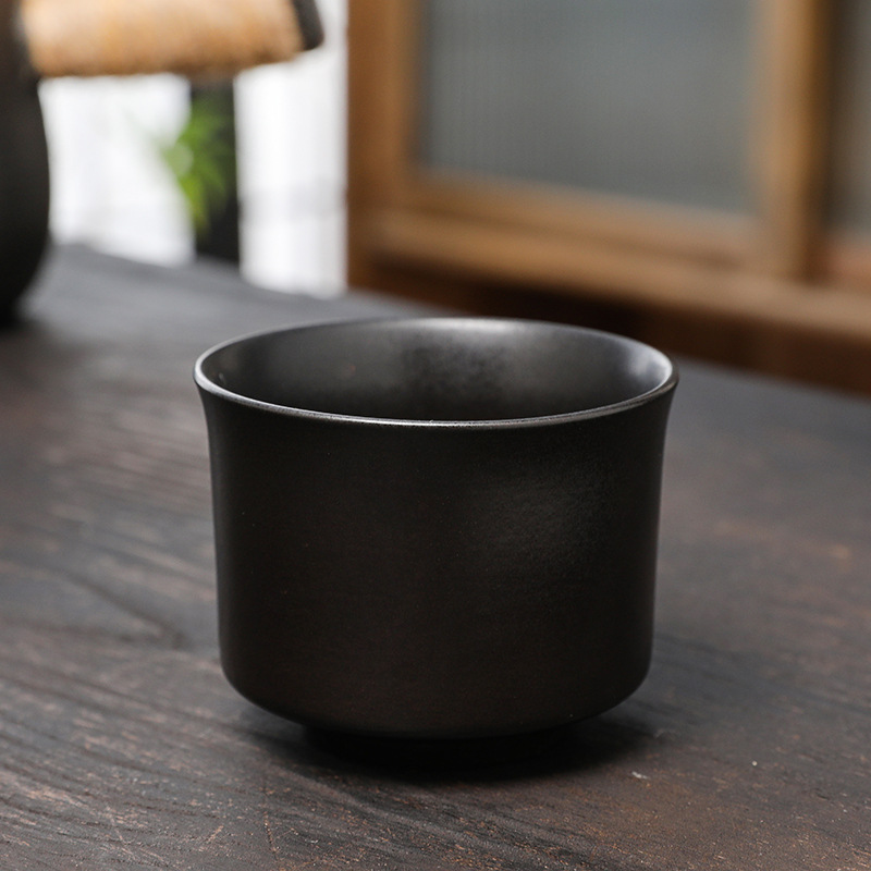 Retro black 120ml reverse cup single
