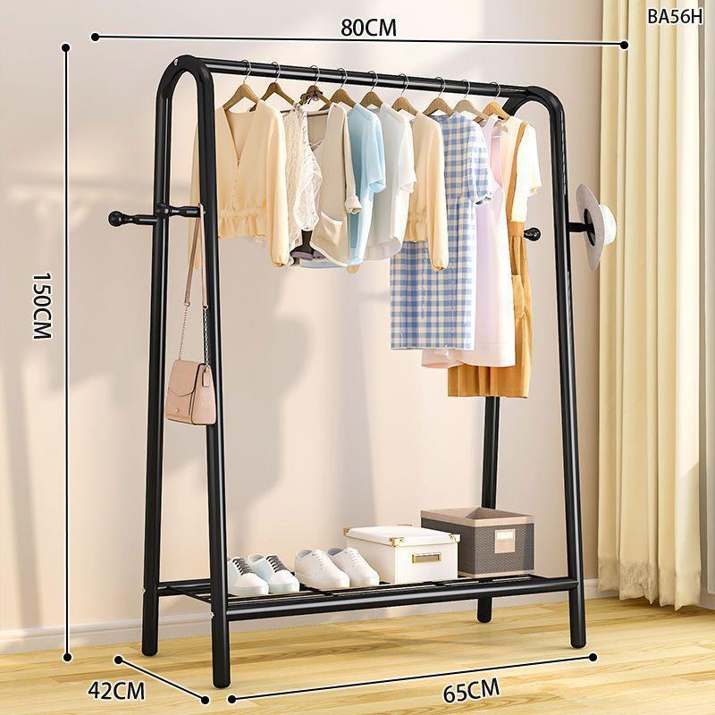 80cm [흑철] 사이드후크 4개 + 수납망 1개