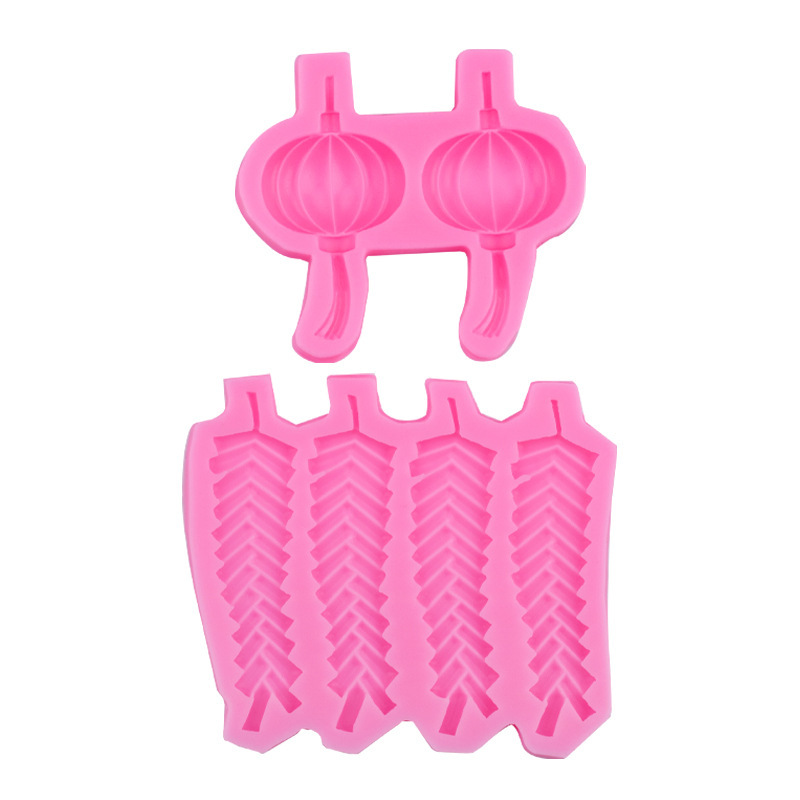 Molde de Silicona Petardos y Linterna Decorativo para Año Nuevo y Pastel image 5