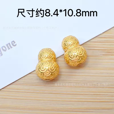 S925 Silver Ancient Gold DIY | Zərgərlik ara hissələri - gourd