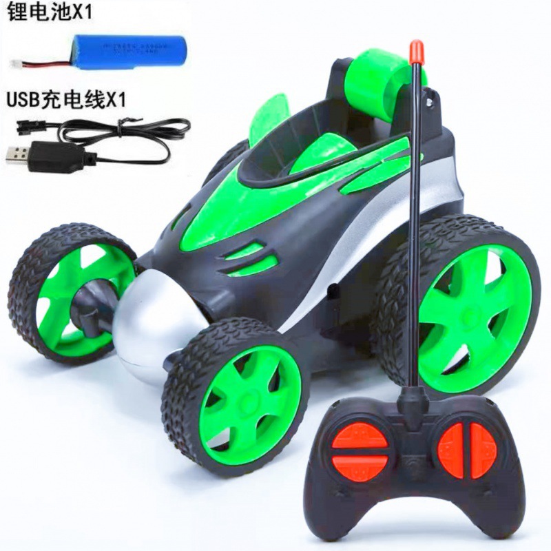Coche de control remoto truco rodando eléctrico de doble cara puesto de juguete de control remoto coche niños recargable carreras al por mayor transfronteriza