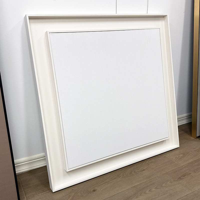 Double Layer Free Mounted Oil Painting Frame with Canvas Outer Frame Linen Oil Canvas Finished Acrylic Texture Picture Frame Double Layer Free Mounted Oil Painting Frame with Canvas Outer Frame Linen Oil Canvas Finished Acrylic Texture Picture Frame