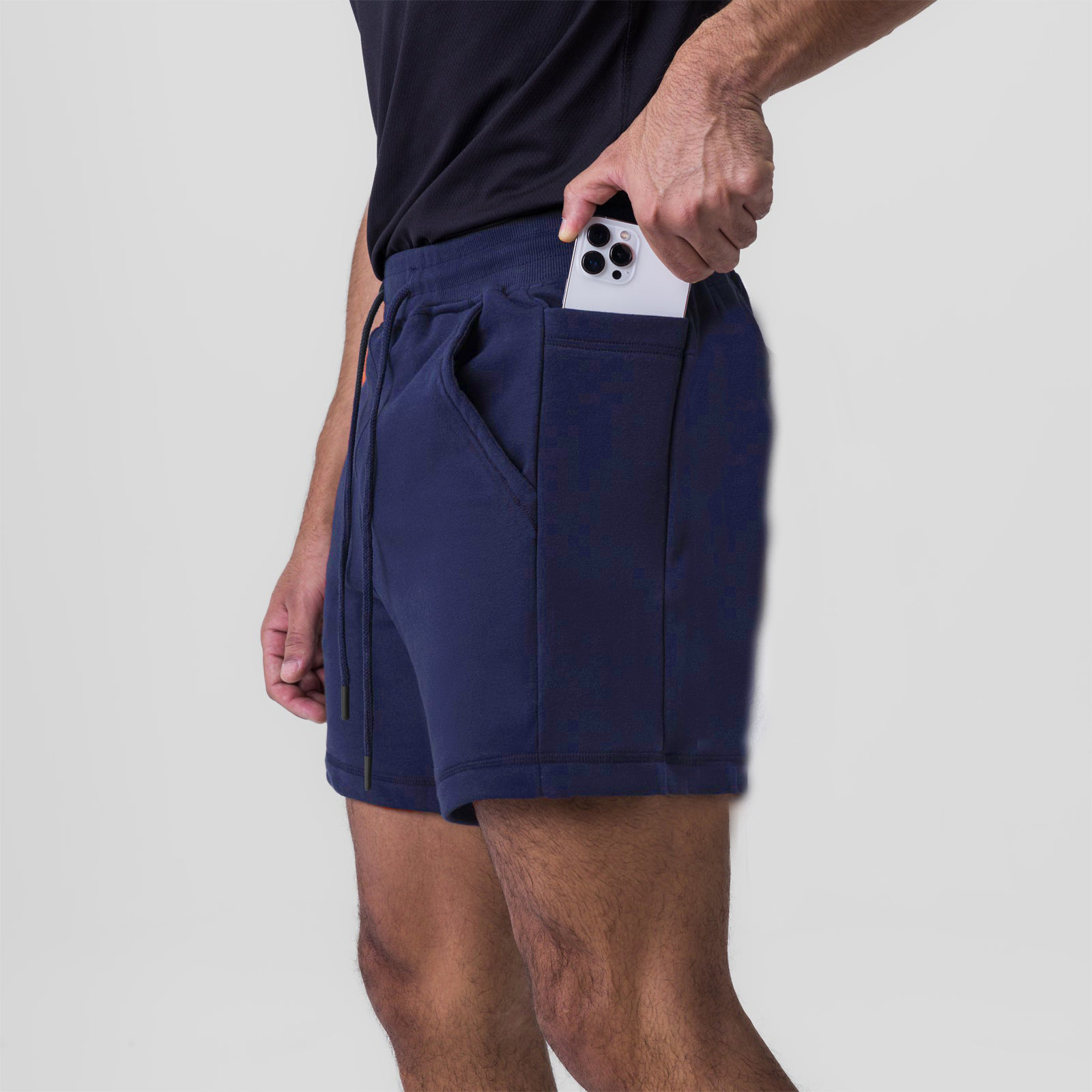 252g Weight Shorts Pants Length Cotton Fabric Type Sweatpants Pants Type Fitness, Gym, Running Occasion Regular Fit Fit Type Solid Color Pattern Men's Gender Sport Style Style Men's Fitness Gym Running Sport Style Solid Color Shorts Sweatpants 9