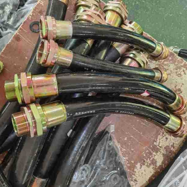 批发 高压胶管总成 过渡接头 不锈钢液压管件 液压橡胶管