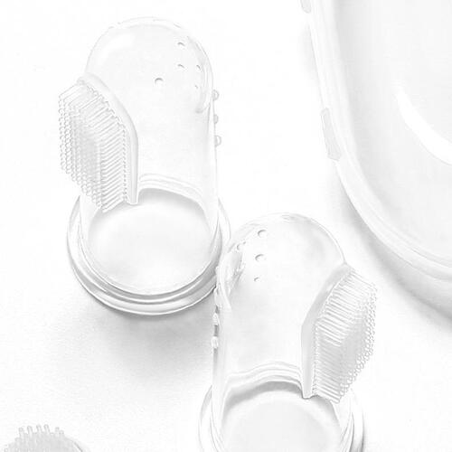 Cat and dog brushing finger set toothbrush and toothpaste set Teddy pet small dog cleaning supplies