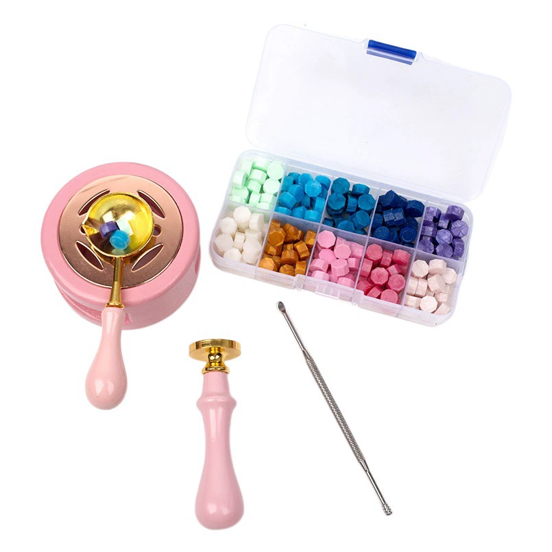 Набор штампов огненной краски головка воск зерна оптовая продажа фитинги огненной краски полный набор ручки свечи ложка плита печать инструмент