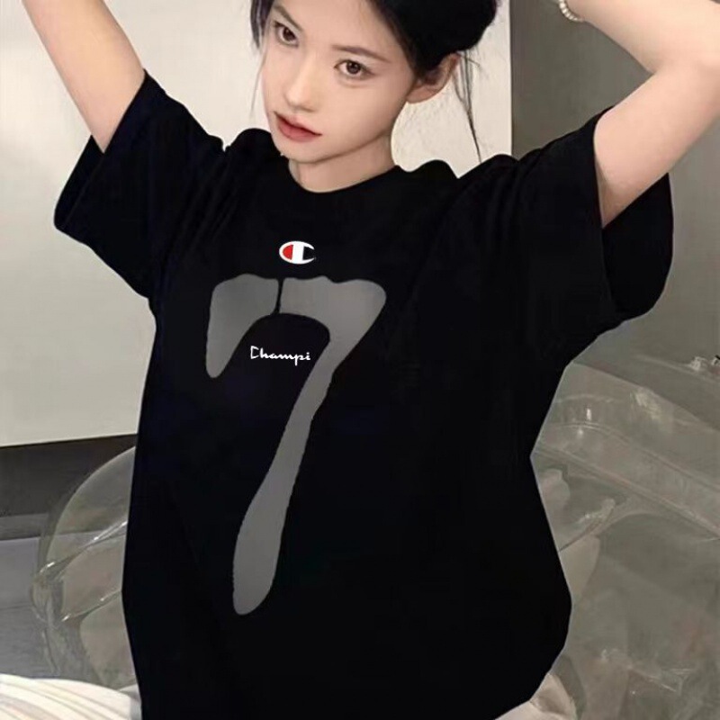 200 Grams of Pure Cotton | Summer Family Matching Champion Short-Sleeved T-Shirt Gj6547 # 200 Grams of Pure Cotton | Summer Family Matching Champion Short-Sleeved T-Shirt Gj6547 #