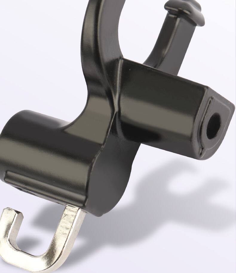 Scooter Helmet Lock, Helmet Anti-Theft Lock, Electric Vehicle Hook, Helmet Anti-Lost Front-Mounted Universal Helmet Lock
