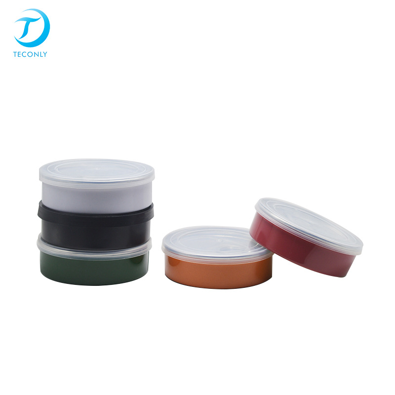 源头厂家直销圆形两片拉伸镀铬铁罐美国外贸出口花易拉铁罐子