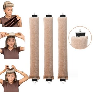New rubber non-hot hair curler 3 hooks curly hair artifact big wave hair curler tool sleep hair curler