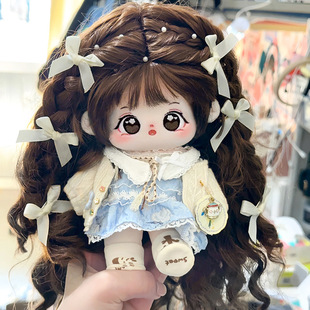 �޻���������Ů��ż�����o����20cm���׹���СŮ��ë�q��߶Y��