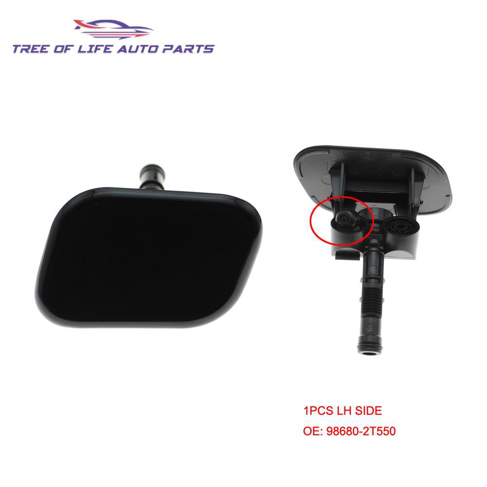 98680 - 2T550 98690 - 2T550 para 2014 2015 Hyundai Kia K5 cubierta de limpiador de faro