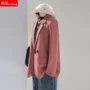 秋季后开叉气质新款西服