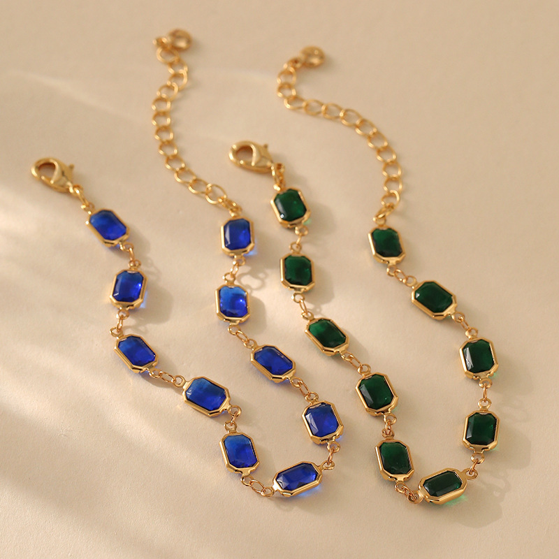 2025 Summer Fashion New Simple Women's Daily Wear Style Bracelet Copper Plated 18K Gold Hot Selling Bracelet