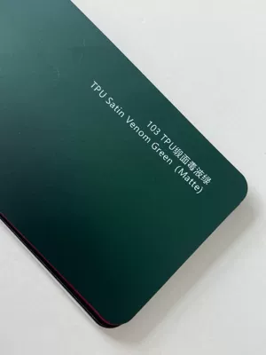 Factory direct sale TPU car color change film in TPU satin venom green, hundreds of colors for you to choose from (Automotive Film) - tpu-satin-venom-green-152m-15m