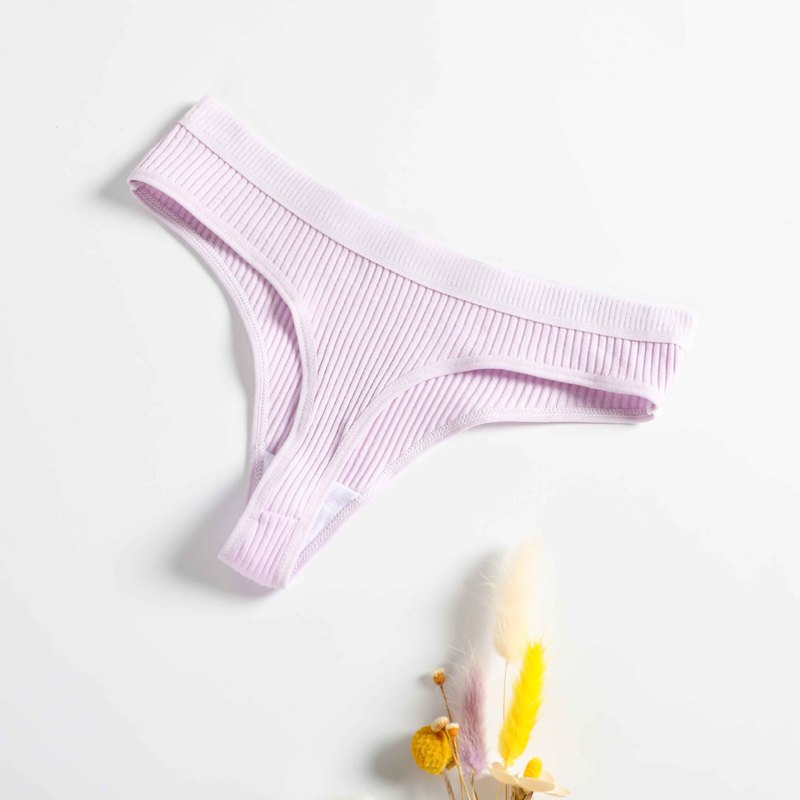 新しい女の子用T字型下着、女性用快適なお腹引き締め糸入りT字型下着、ローウエスト通気性のある純綿Tパンツ、ドロップシッピング|undefined