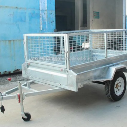 优惠工厂汽车拖车 汽车镀锌拖车  网格汽车拖车 镀锌网格拖车