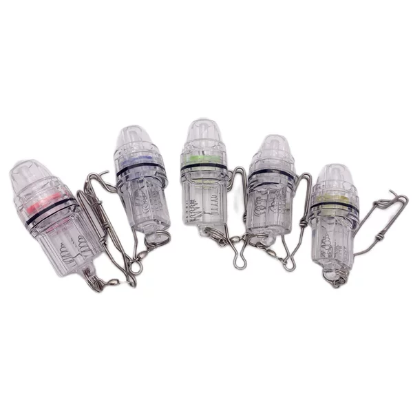 Deep sea LED fish trap lamp fish collecting lamp underwater fish collecting lamp with metal reinforced large pin hook sea fishing lamp