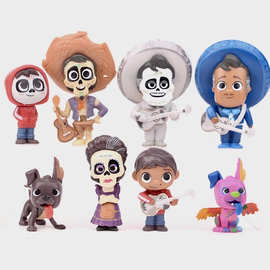 寻梦环游记COCO可可8款Q版小男孩米格尔爱克托德拉库斯公仔玩偶摆