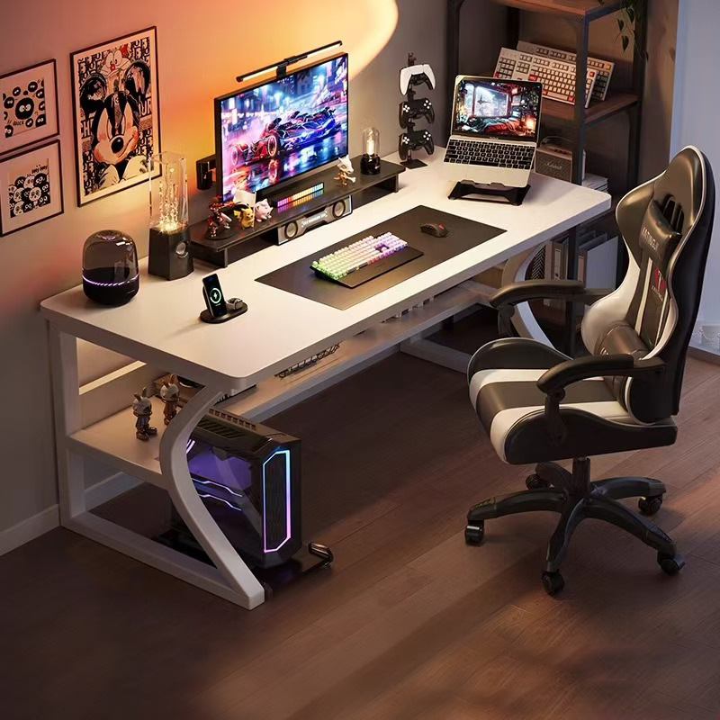 Escritorio de deportes electrónicos Escritorio de computadora Escritorio pequeño hogar Escritorio simple Escritorio de dormitorio Escritorio Escritorio de aprendizaje Escritorio