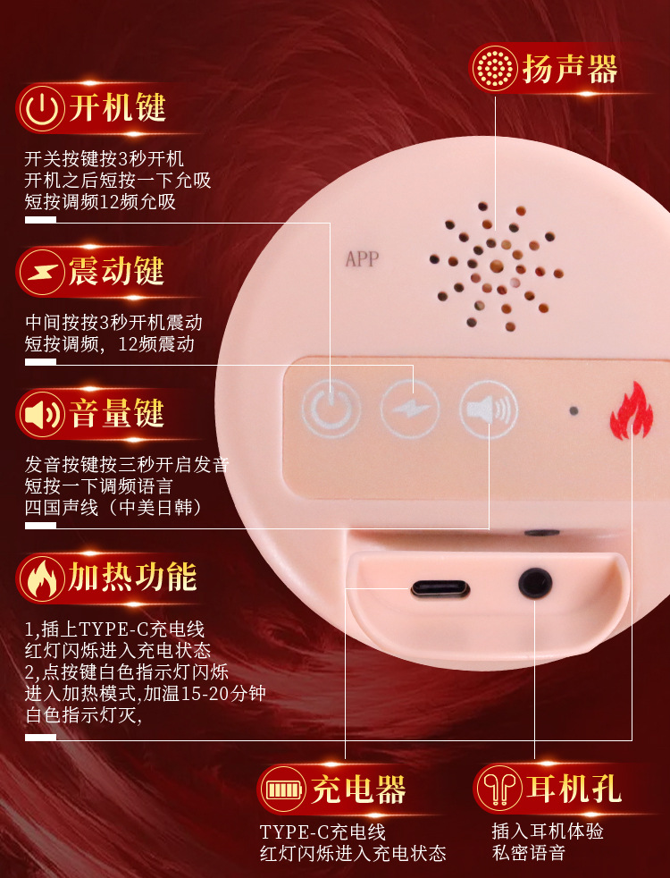 Jiuai Half-Body Male Masturbator with Realistic Buttocks, Manual TPE Design — detail image 16