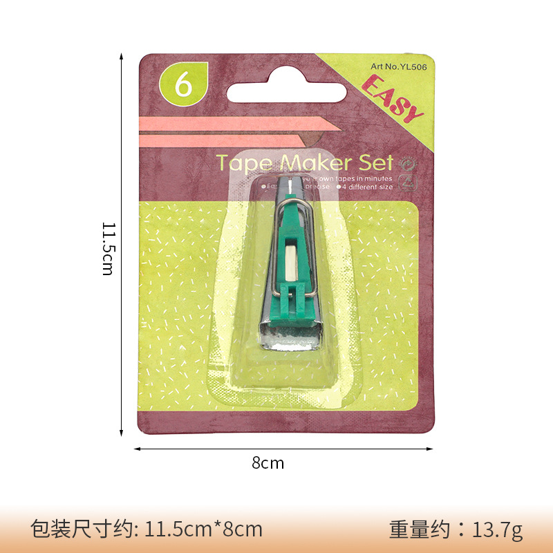 Bordeador - 6 mm, verde (instalación de tarjetas de succión)