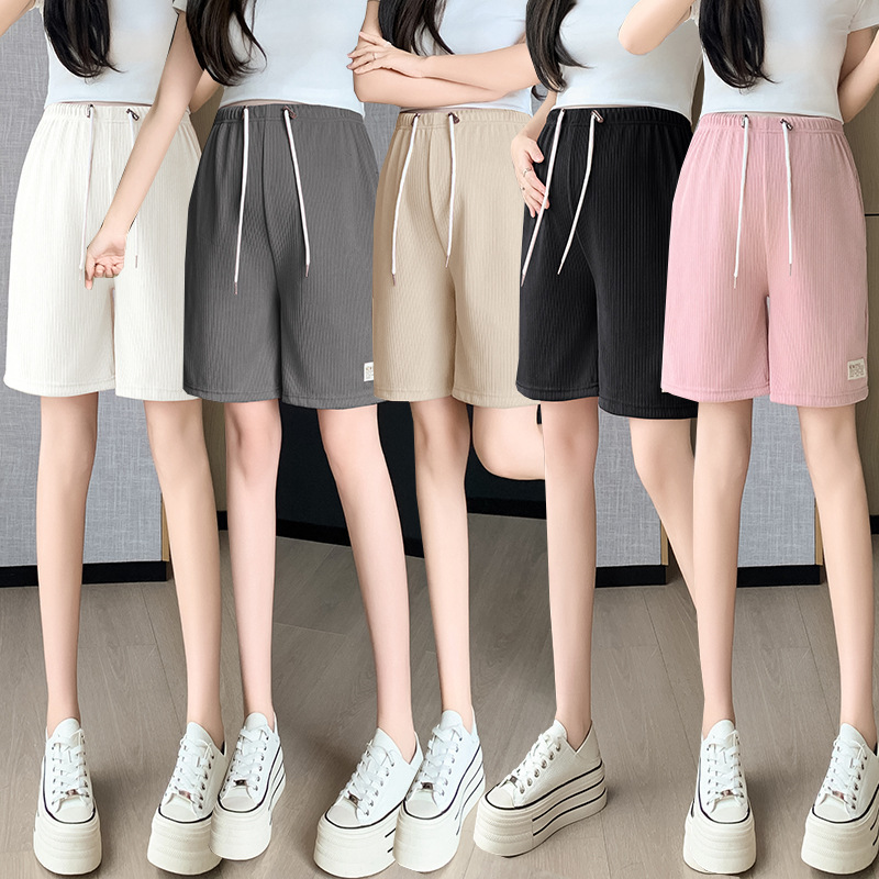 Reality-shot Joker Pregnant Women Summer Pig Nose Buckle Drawstring Pants Pregnant Women Can Wear Narrow Edition Outer Wear Pants