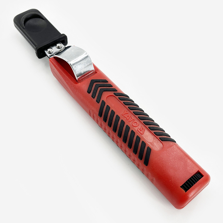 易尔拓(YATO)电缆旋转剥皮器勾刀牛角钩刀电工同轴电线护套剥线钳