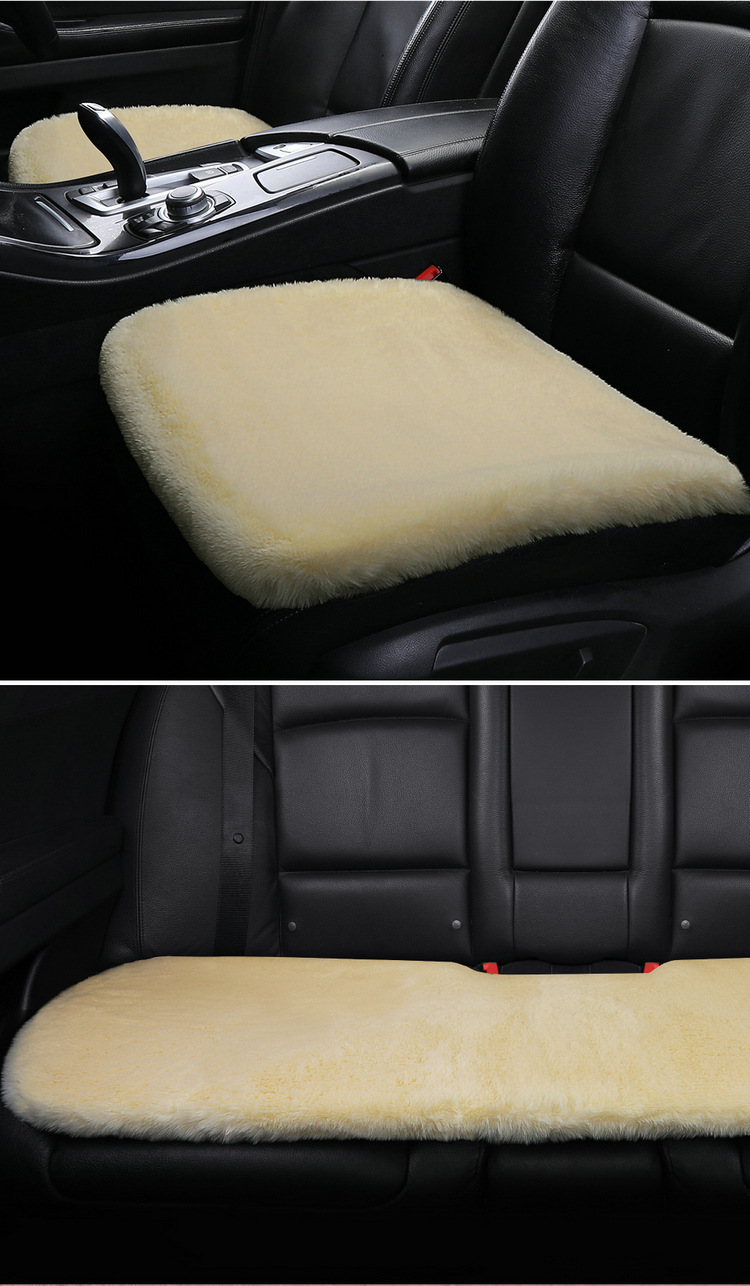 [Amazon AliExpress TEMU] Autumn and winter thick plush cartoon cushion plush warm universal three-piece set