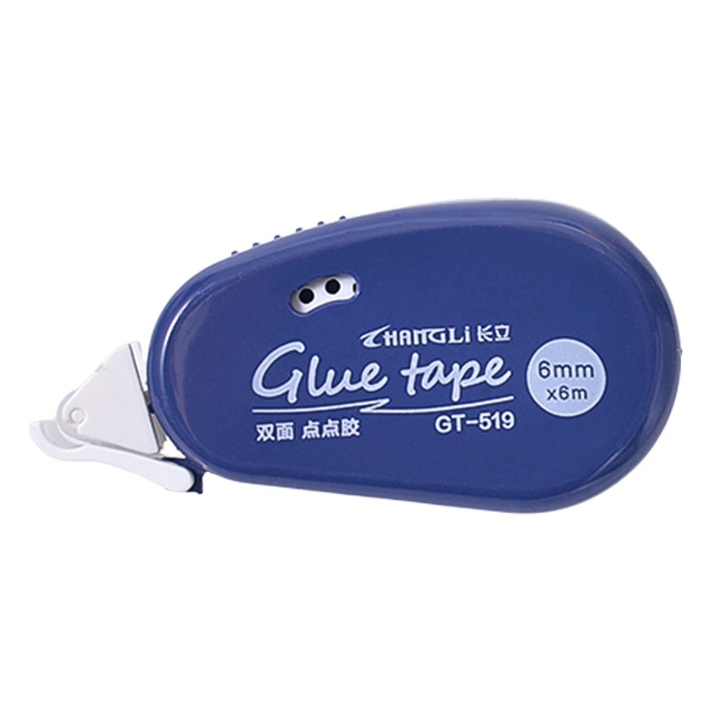 Small dot glue dot double-sided adhesive correction tape double-sided adhesive student products high color value transparent adhesive wholesale
