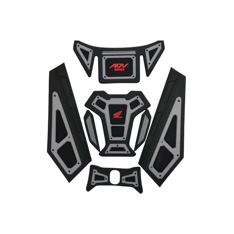 Suitable for 22-24 Honda Adv160 Motorcycle Decorative Stickers, Anti-Scratch Fuel Tank Protection Stickers, Modified Adv160