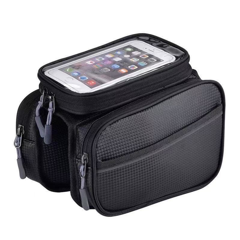 Bicycle Bag, Mountain Bike Saddle Bag, Bicycle Front Tube Bag, Phone Bag, Road Bike Top Tube Bag, Electric Bike Front Bag