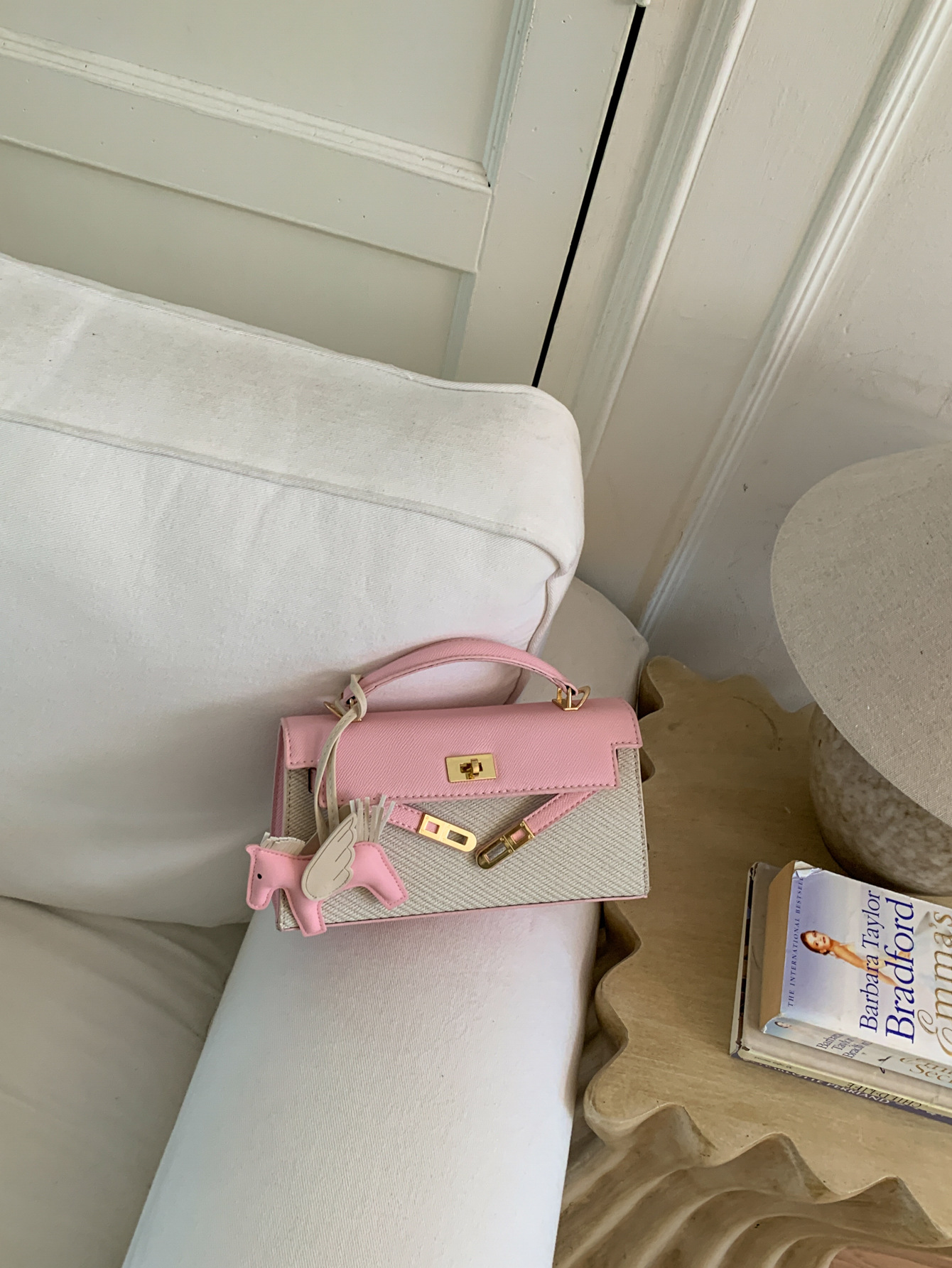 Bolsa de mano transfronteriza de estilo extranjero, bolso de mano de estilo extranjero de alta calidad, bolso de hombro de moda retro casual universal